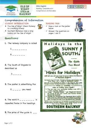 Click to view Resource 101521 Comprehension of Information - Interpreting Texts