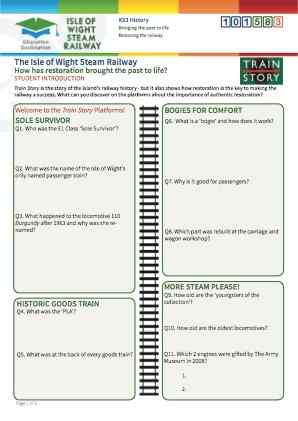 Click to view Resource 101583 Restoring the railway 