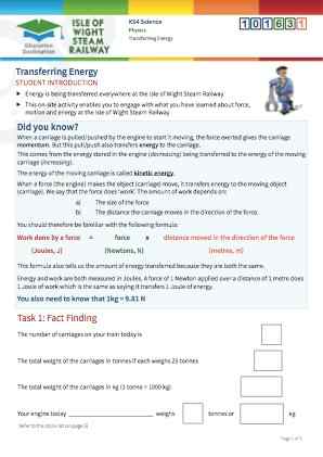 Click to view Resource 101631 Transferring Energy
