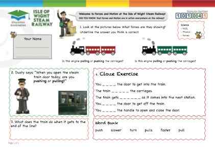 Click to view Resource 101041 Forces at the Railway!