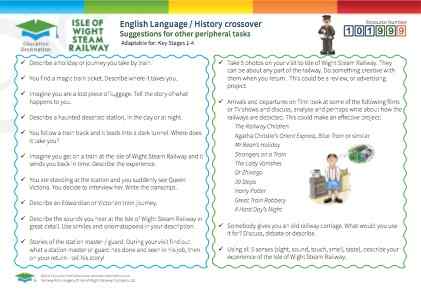 Click to view Resource 101999 English Language & History Crossover Resource Bank