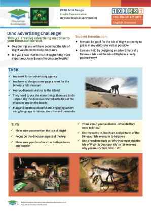 Click to view Resource 102321 Dino Advertising Challenge!