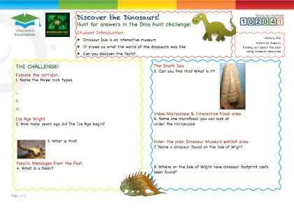 Click to view Resource 102041 Discover the Dinosaurs!