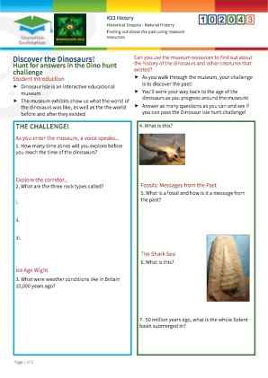 Click to view Resource 102043 Discover the Dinosaurs!