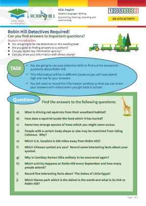 Click to view Resource 105302 Robin Hill Detectives!
