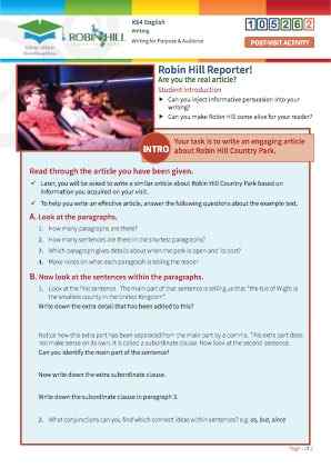 Click to view Resource 105262 Robin Hill Reporter!