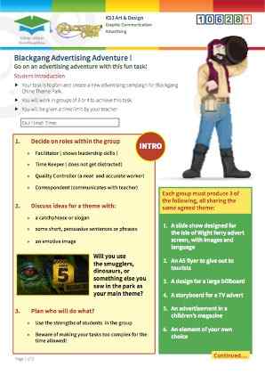 Click to view Resource 106281 Chine Advertising Challenge!
