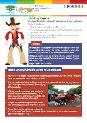 Click to view Resource 106211 Let's Play Western! Creating and sustaining roles at Cowboy Town!