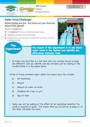 Click to view Resource 106011 Water Force Challenge!
