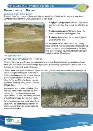 Click to view Resource 107576 IW Coastal Trail - KS3 - St Helens