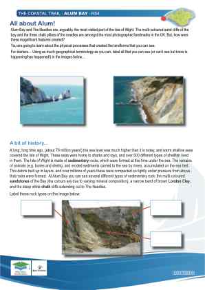 Click to view Resource 107584 IW Coastal Trail - KS4 - Alum Bay