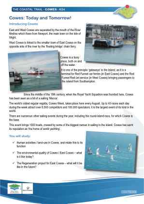 Click to view Resource 107586 IW Coastal Trail - KS4 - Cowes