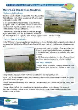 Click to view Resource 107602 IW Coastal Trail - Family/General Interest - Part 1 - Newtown
