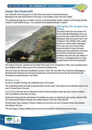 Click to view Resource 107612 IW Coastal Trail - Family/General Interest - Part 2 - The Undercliff