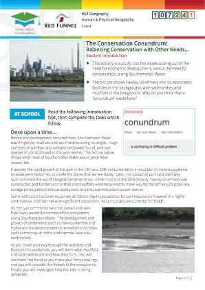 Click to view Resource 107241 The Conservation Conundrum!