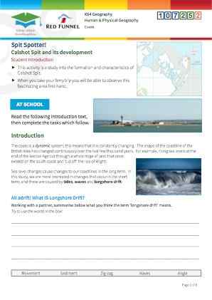 Click to view Resource 107252 Spit Spotter! Calshot Spit and its development