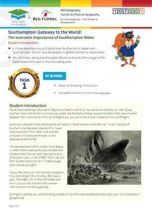 Click to view Resource 107201 Southampton: Gateway to the World!