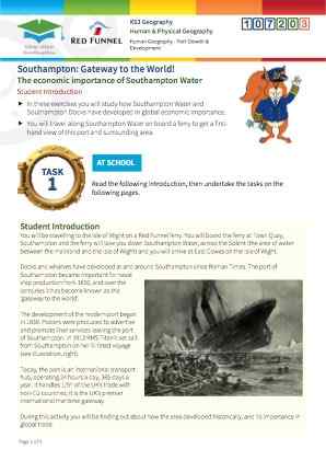 Click to view Resource 107203 Southampton: Gateway to the World!