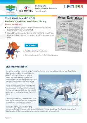 Click to view Resource 107193 Flood Alert! Island Cut Off!