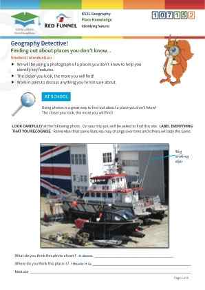 Click to view Resource 107152 Geography Detective! Identifying Features
