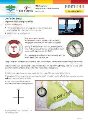 Click to view Resource 107111 Don't Get Lost! Using simple compass directions.