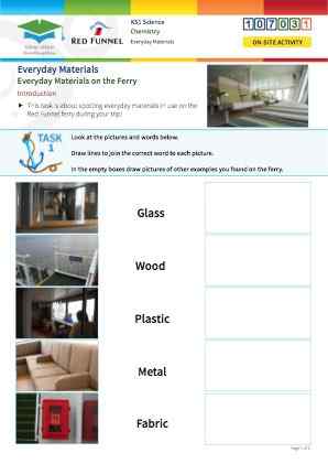 Click to view Resource 107031 Everyday Materials on the Ferry!