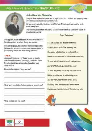 Click to view Resource 107651 Arts & Literary Trail - Shanklin - KS2