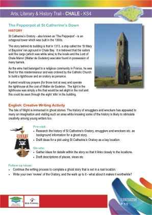 Click to view Resource 107674 Arts & Literary Trail - Chale  & Blackgang - KS4