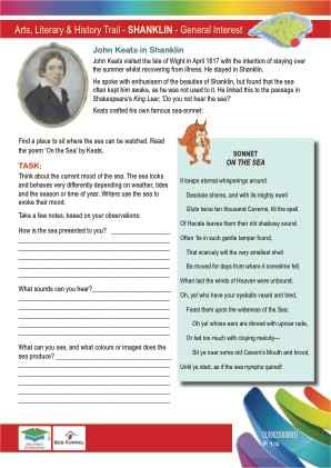 Click to view Resource 107691 Arts & Literary Trail - Shanklin - Family/General Interest