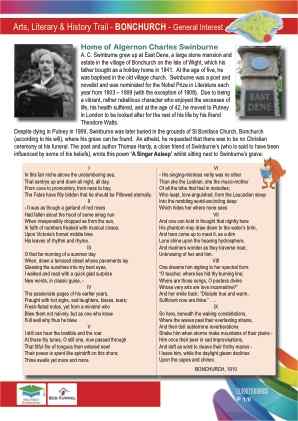 Click to view Resource 107692 Arts & Literary Trail - Bonchurch - Family/General Interest