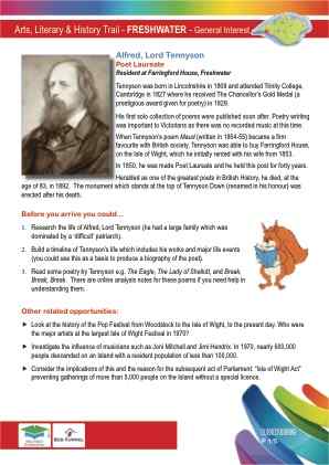 Click to view Resource 107696 Arts & Literary Trail - Freshwater Bay - Family/General Interest
