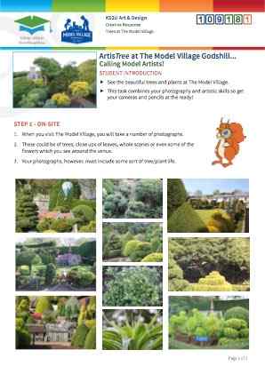 Click to view Resource 109181 ArtisTree at The Model Village Godshill...