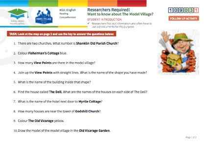 Click to view Resource 109031 Researchers Required! Discovering The Model Village, Godshill