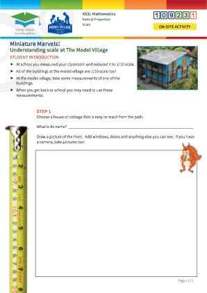 Click to view Resource 109231 Miniature Marvels: Understanding Scale at the Model Village!