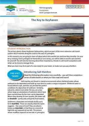 Click to view Resource 111112 Coastal Ecosystems: The Key to Keyhaven!