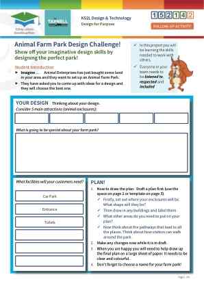 Click to view Resource 152142 Farm Park Design Challenge!