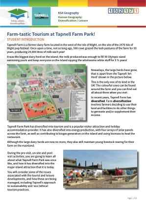 Click to view Resource 152171 Farm-tastic Tourism at Tapnell!