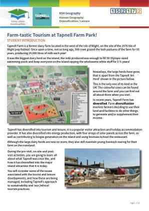 Click to view Resource 152172 Farm-tastic Tourism at Tapnell! 